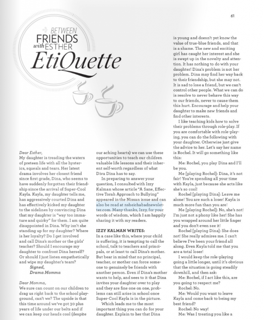 Esther EtiQuette