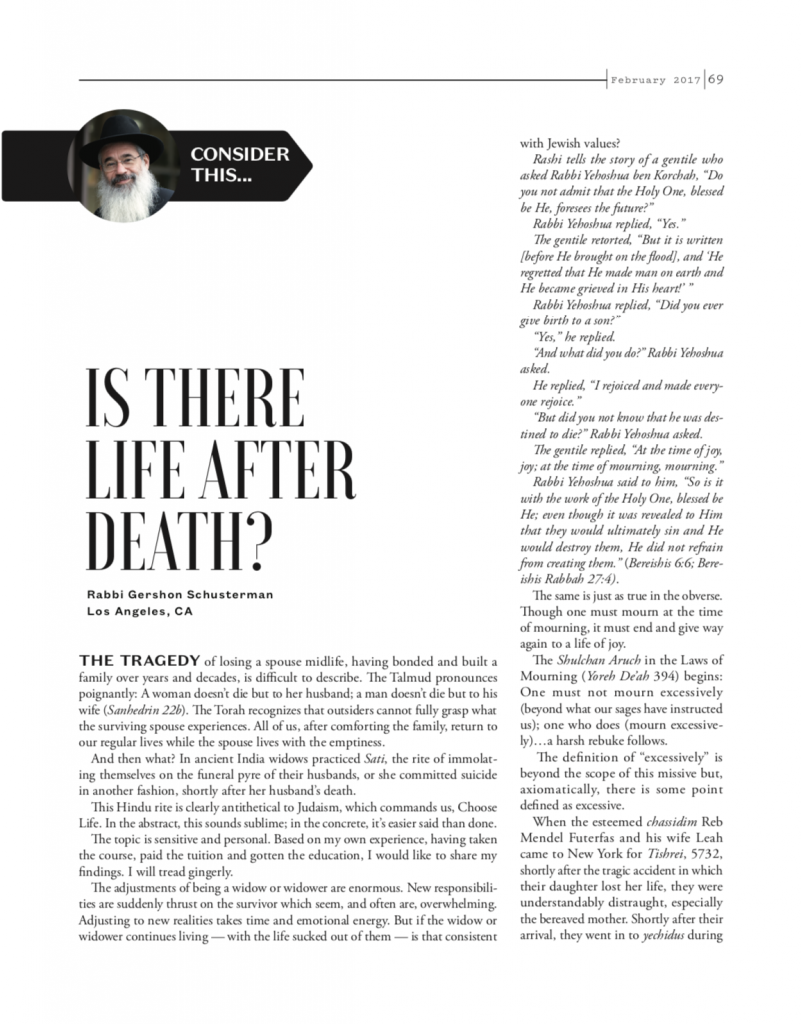 Life after Death