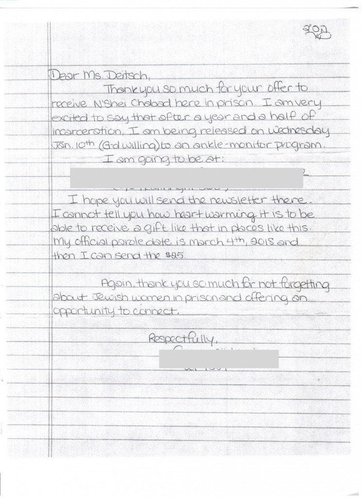 Scanned letter page 1