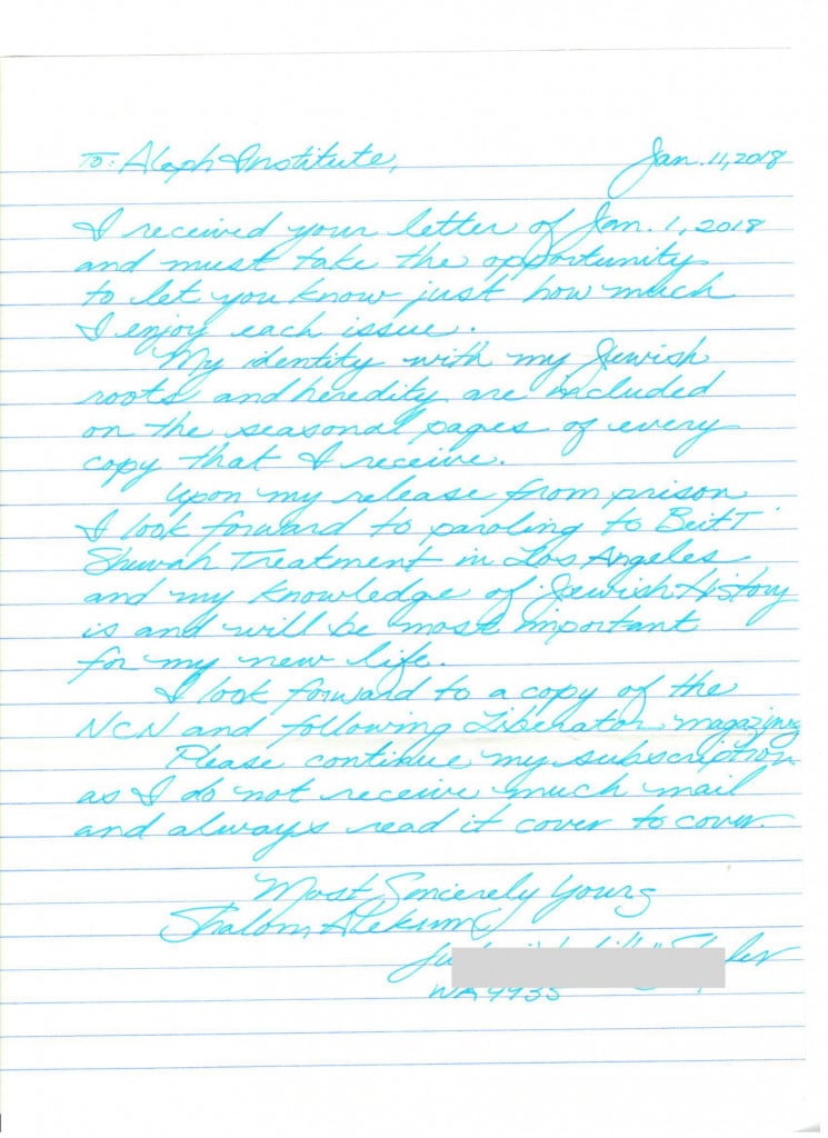 Scanned letter page 1