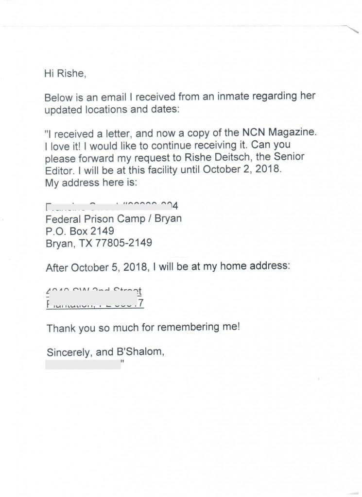 Scanned letter page 1