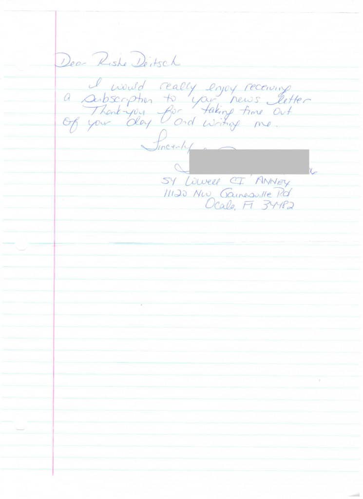 Scanned letter page 1